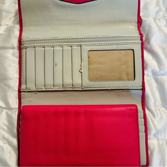 Coach Ashley pink leather bifold wallet - Picture 4 of 6